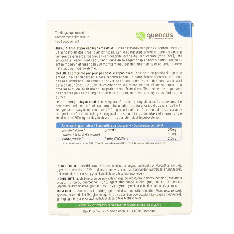 Quercus Quercetin 60 Tabletten