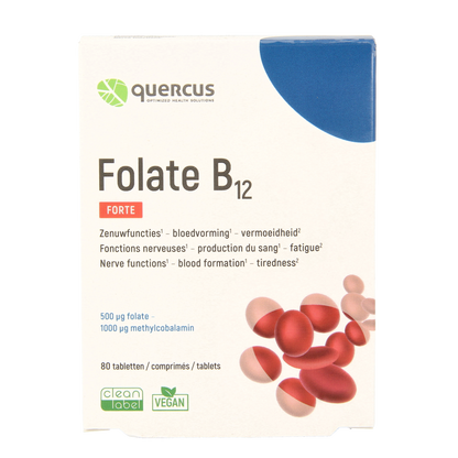 Quercus Folate B12 80.00 Tabletten