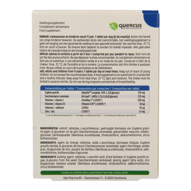 Quercus Immuprotect nutri 30 Tabletten