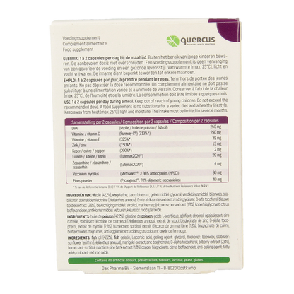 Quercus Macu vision 30.00 Capsules
