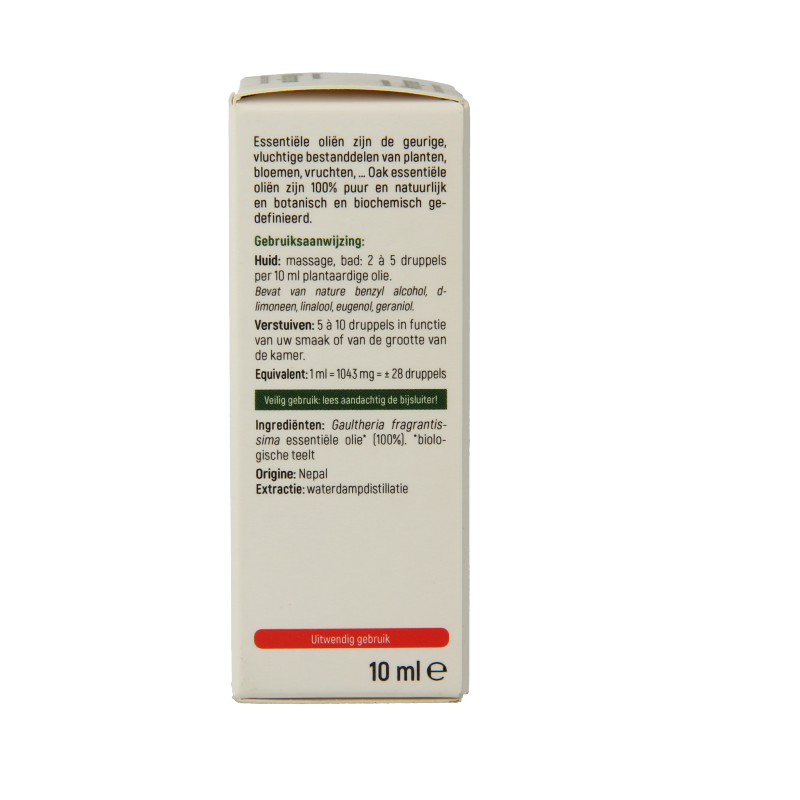 Oak Wintergroen bio 10 Milliliter