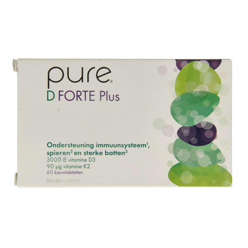 Pure D forte plus 60 Kauwtabletten