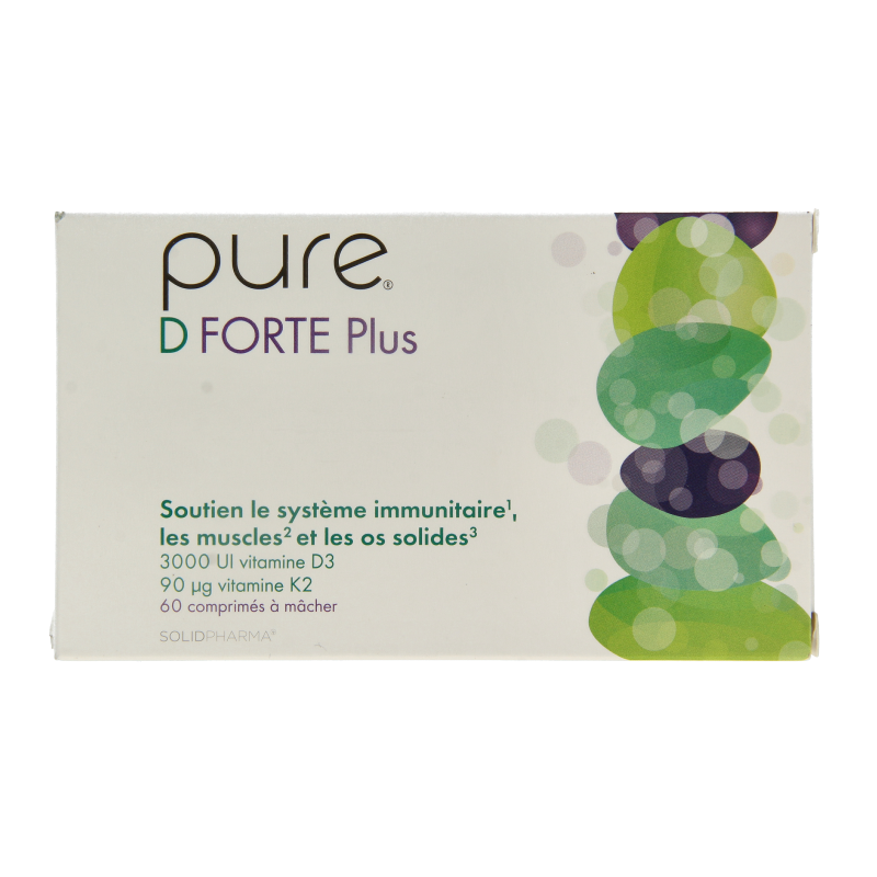 Pure D forte plus 60 Kauwtabletten