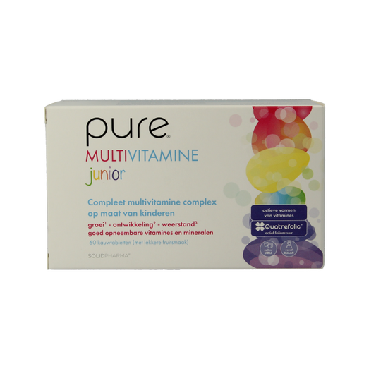 Pure Multivitamine junior 60 Kauwtabletten