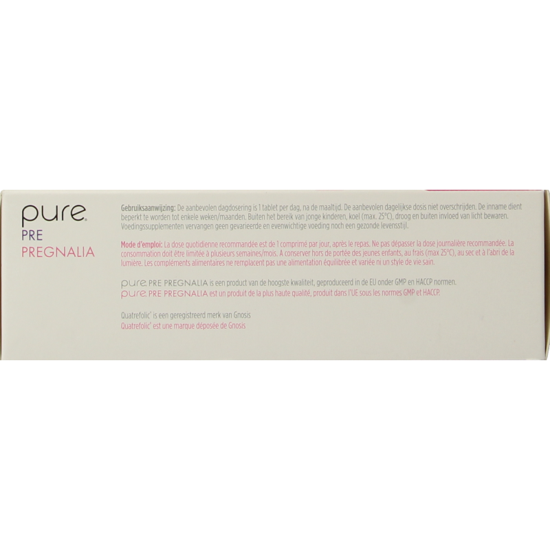 Pure Pre pregnalia 60 Tabletten