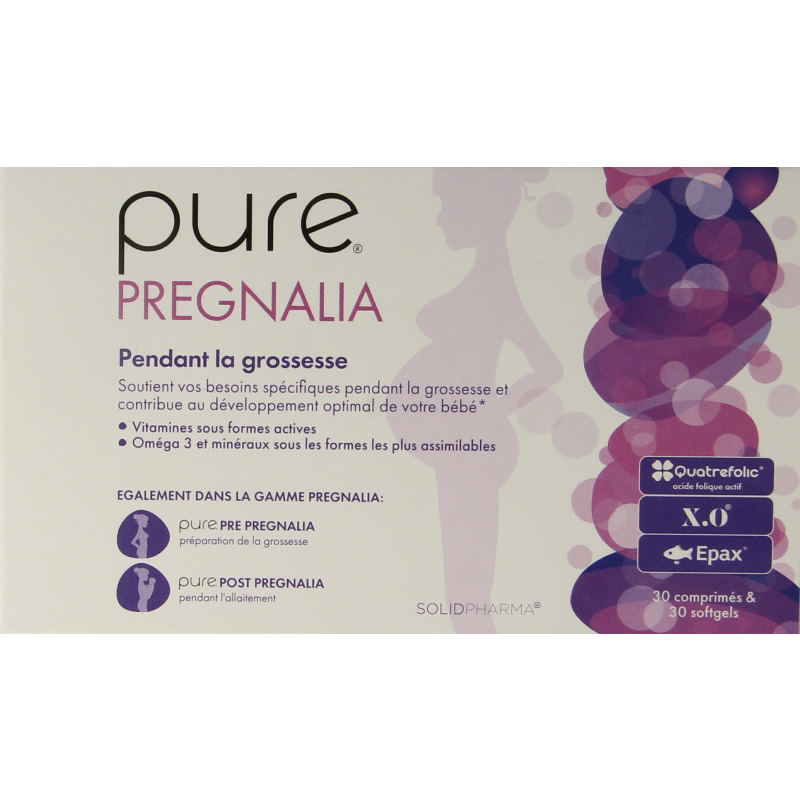 Pure Pregnalia 30 tabletten & 30 softgels 60 Stuks