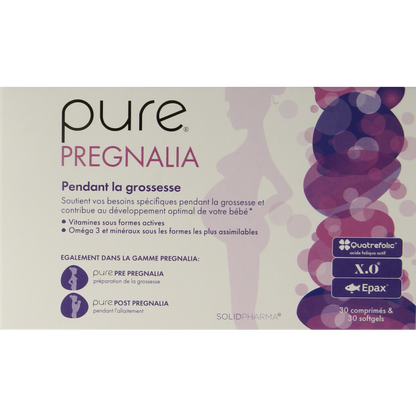Pure Pregnalia 30 tabletten & 30 softgels 60 Stuks