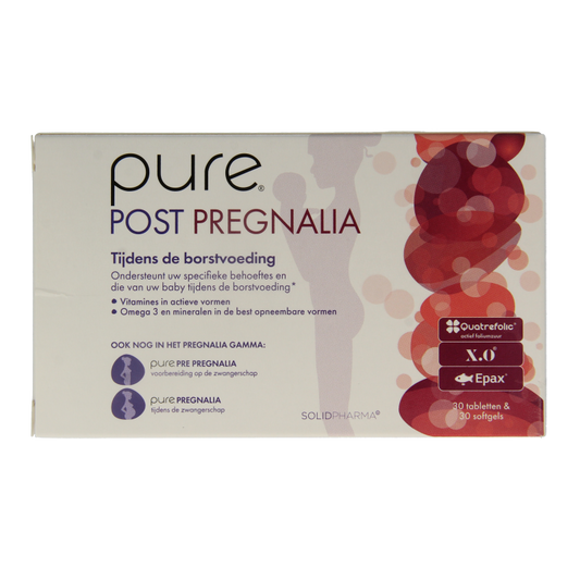 Pure Post pregnalia 30 tabletten & 30 softgels 60 Stuks