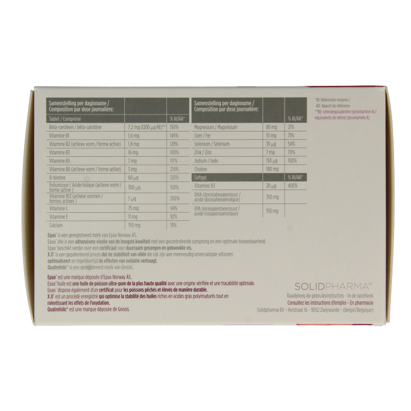 Pure Post pregnalia 30 tabletten & 30 softgels 60 Stuks