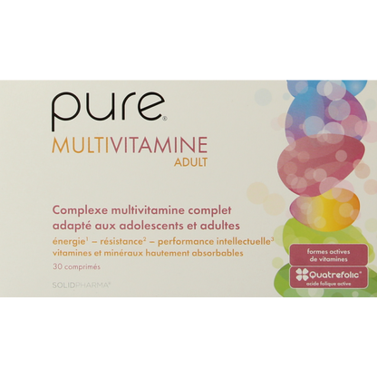 Pure Multivitamine volwassenen 30 Tabletten