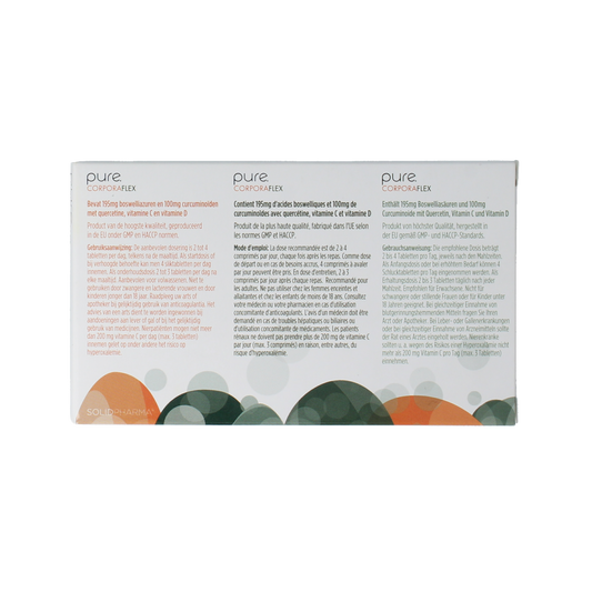 Pure Pure Corporaflex 60 60.00 Tabletten