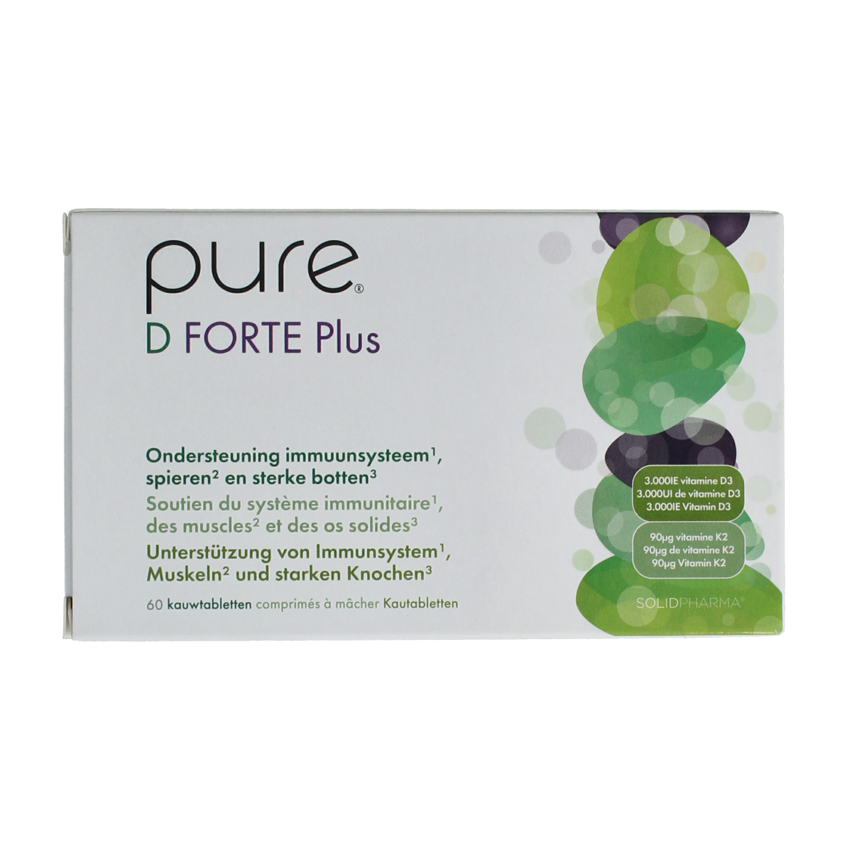 Pure D-forte plus 60.00 Tabletten