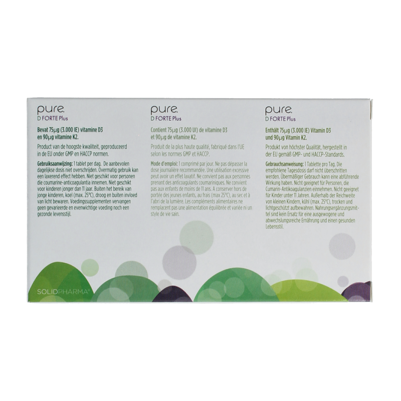 Pure D-forte plus 60 Tabletten
