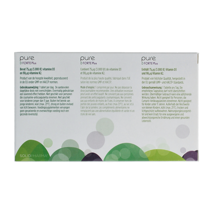 Pure D-forte plus 60.00 Tabletten