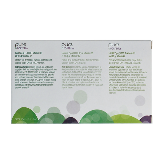 Pure D-forte plus 60.00 Tabletten