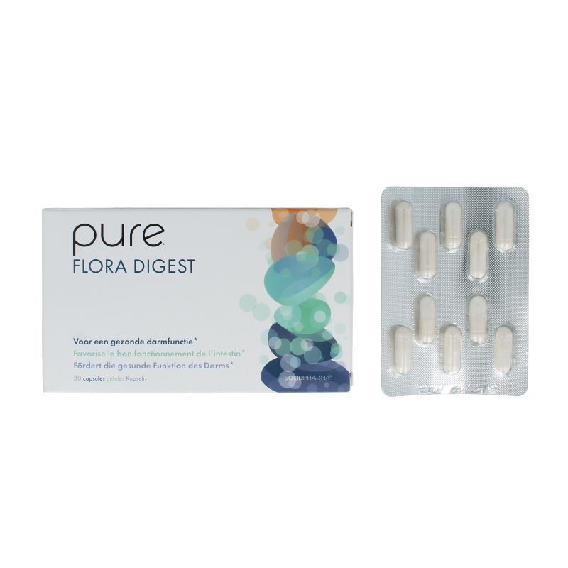 Pure Pure flora digest 30 Capsules