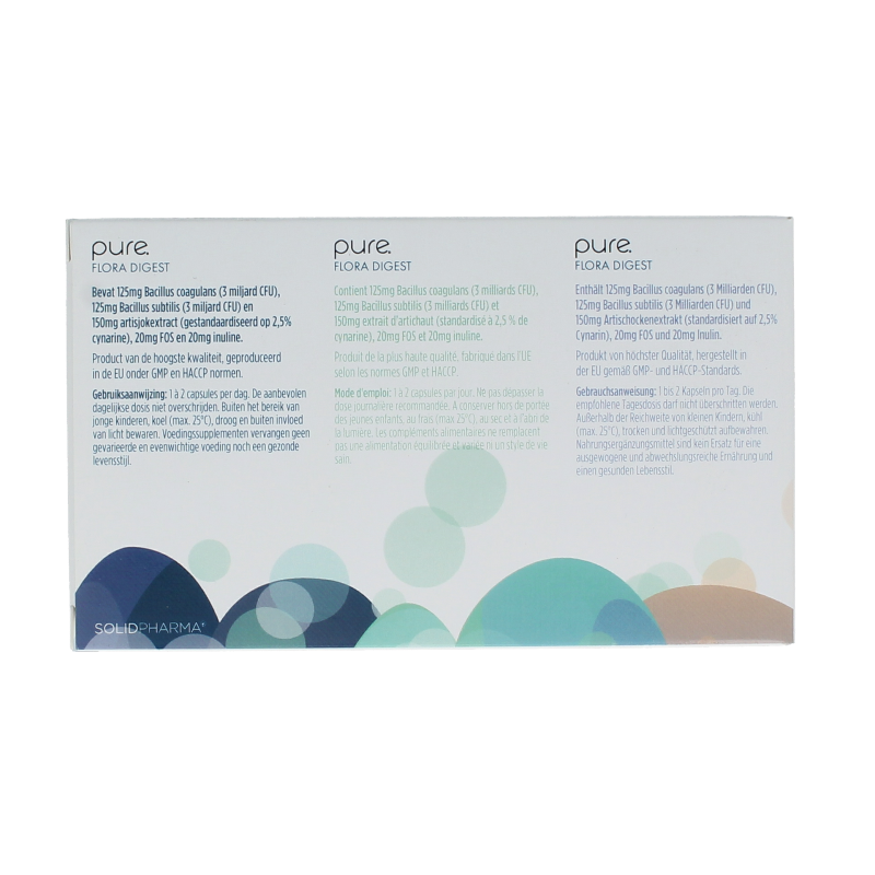 Pure Pure flora digest 30 Capsules