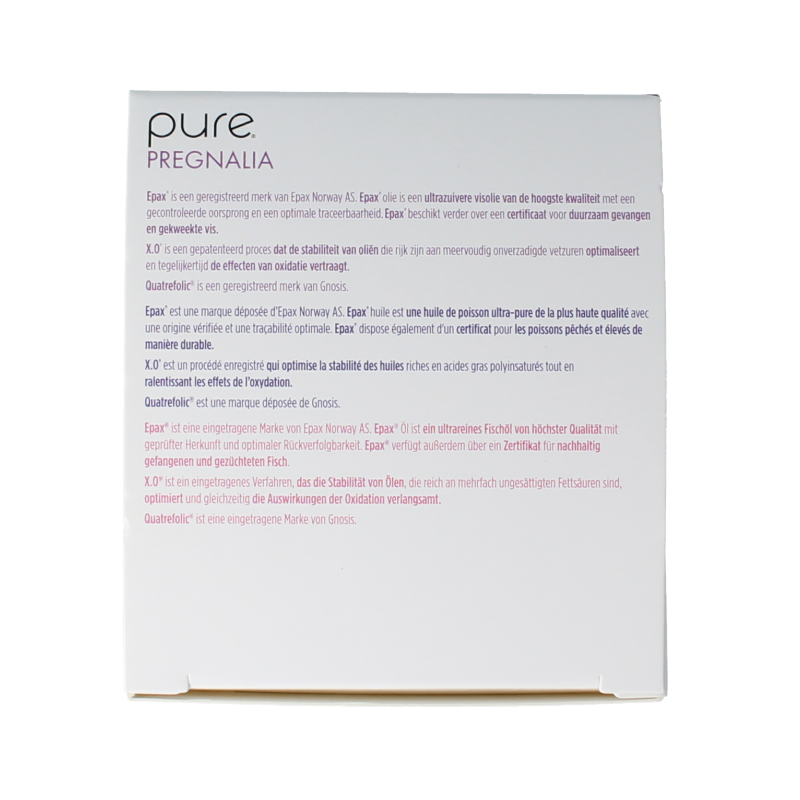 Pure Pregnalia 60 Stuks