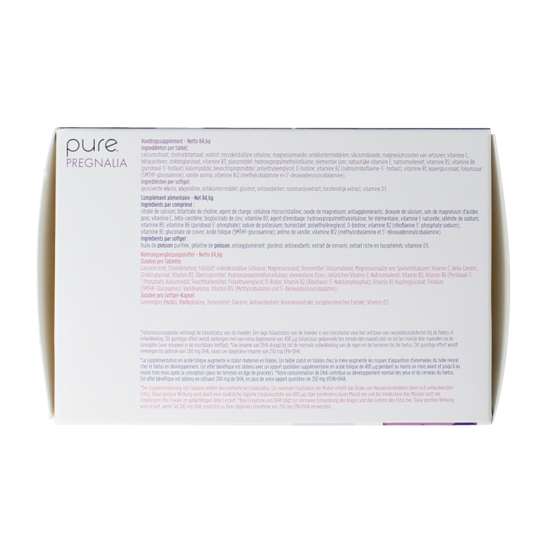 Pure Pregnalia 60 Stuks