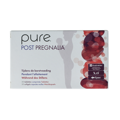 Pure Post pregnalia 30 tabletten & 30 softgels 60.00 Stuks
