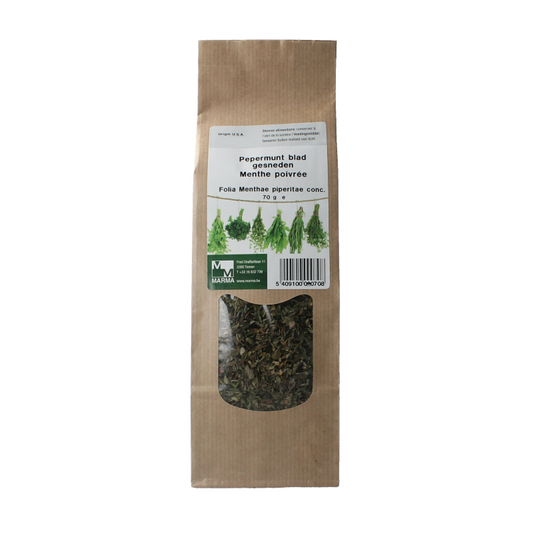 Marma Pepermuntblad gesneden 70 Gram