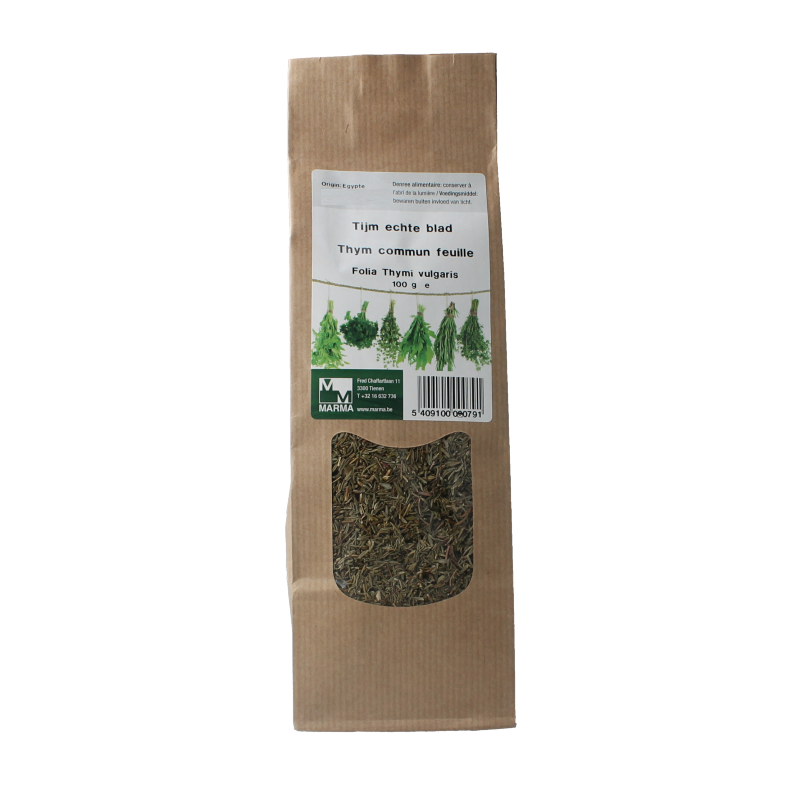 Marma Tijm echte blad 100 Gram