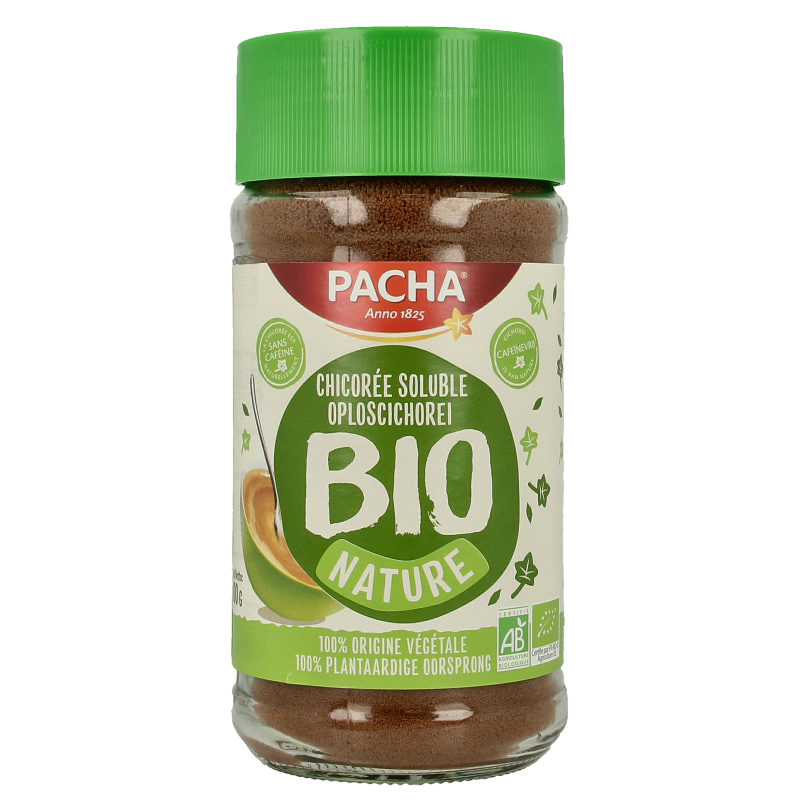 Pacha Instant koffie bio 100 Gram