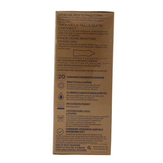 Durex Real feel latexvrij 20 Stuks
