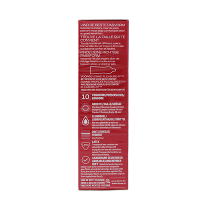 Durex Thin feel extra lube 10 Stuks