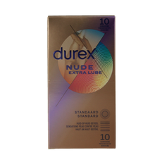 Durex Nude extra lube condooms 10.00 Stuks
