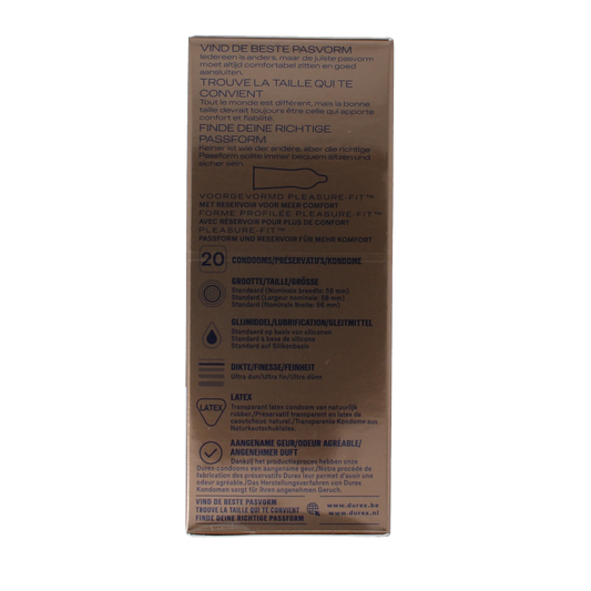 Durex Nude condooms 20 Stuks