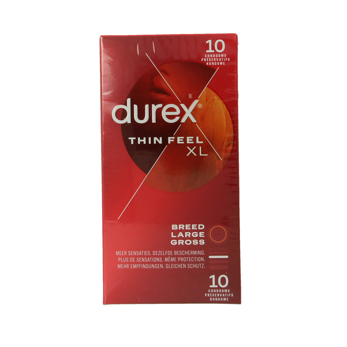 Durex Thin feel XL 10.00 Stuks