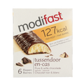Modifast Proteine shape bar dark and white chocolate 6x31g 1 Stuks