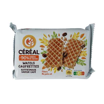 Cereal Koffiewafels minder suiker maltitol 90.00 Gram