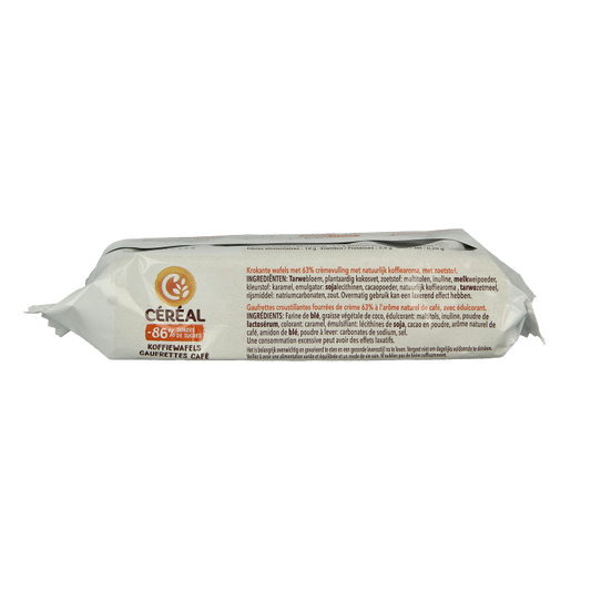 Cereal Koffiewafels minder suiker maltitol 90 Gram