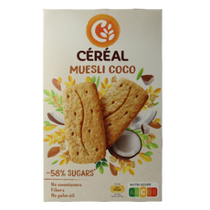 Cereal Koekjes muesli/cocos 200.00 Gram