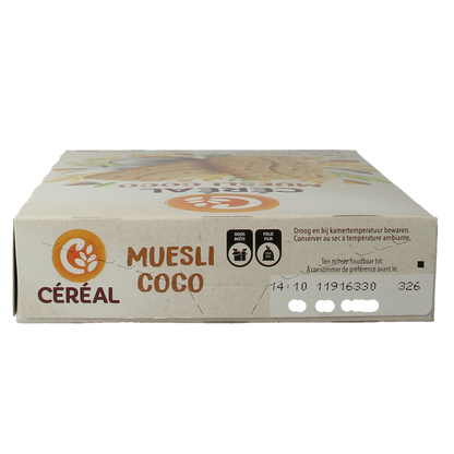 Cereal Koekjes muesli/cocos 200.00 Gram