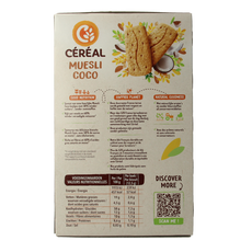 Cereal Koekjes muesli/cocos 200.00 Gram