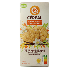 Cereal Sesam vanille koek 132.00 Gram