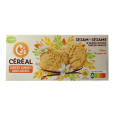 Cereal Sesam vanille koek 132.00 Gram