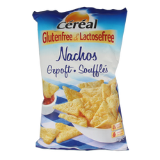 Cereal Nachos gepoft glutenvrij 85.00 Gram