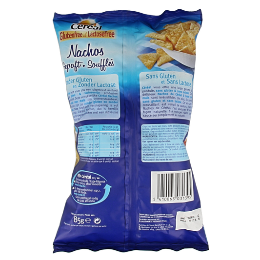 Cereal Nachos gepoft glutenvrij 85 Gram