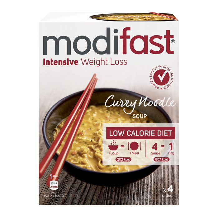 Modifast Intensive soup curry noodle 220 Gram