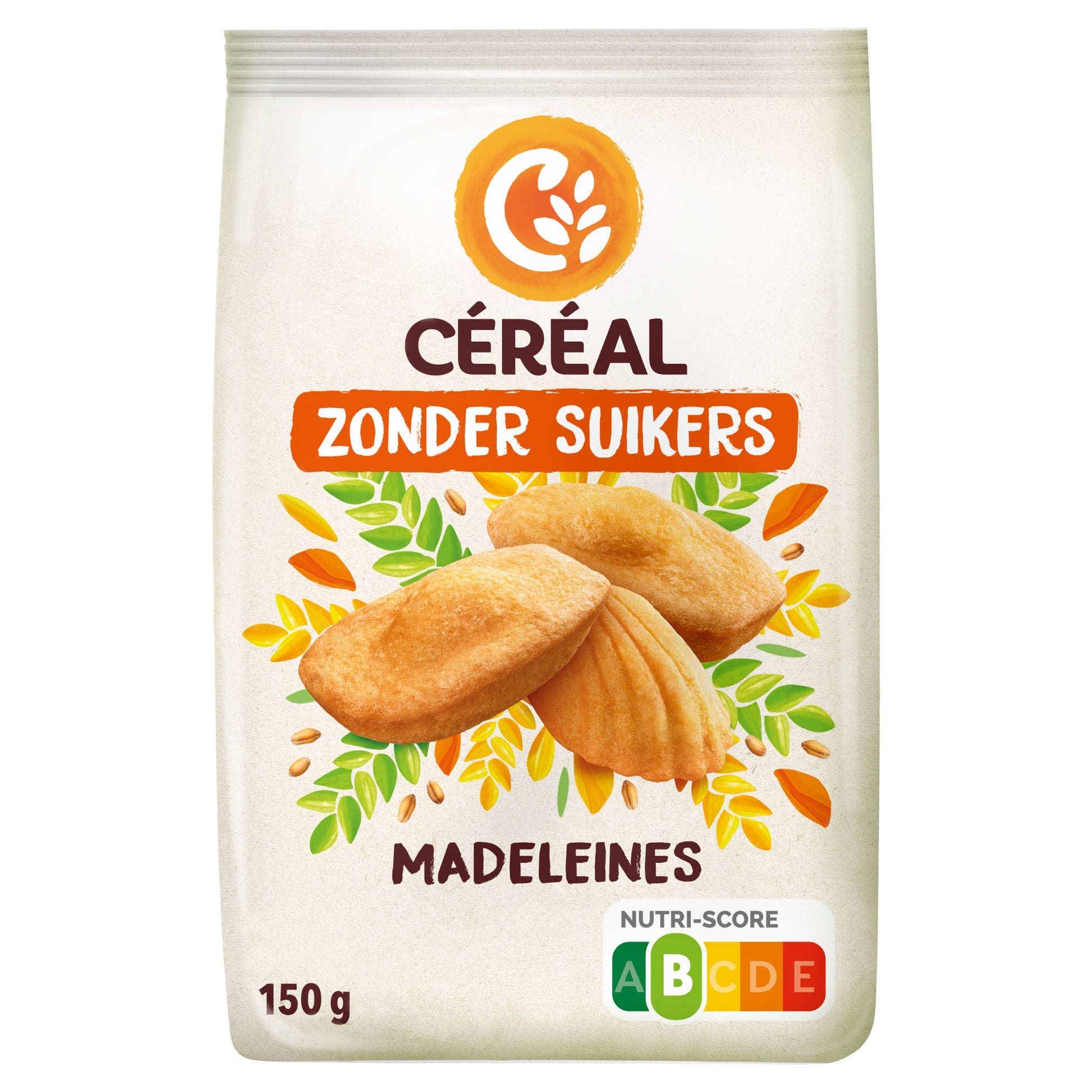 Cereal Madeleines zonder suikers 150 Gram