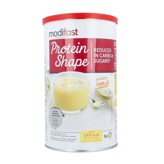 Modifast Proteine shape pudding vanilla 405 Gram