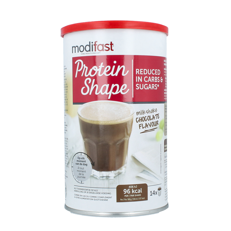 Modifast Proteine shape milkshake chocolate 420 Gram