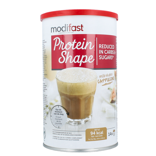 Modifast Proteine shape milkshake cappuccino 420 Gram