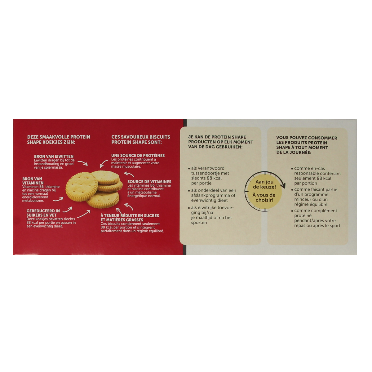 Modifast Proteine shape biscuits vanilla and lemon 156.00 Gram