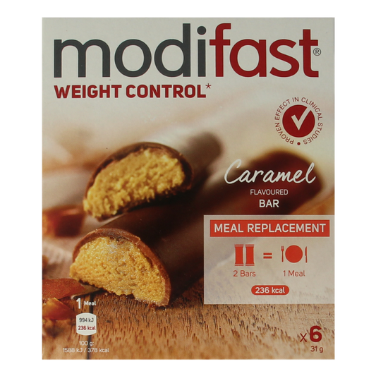 Modifast Intensive lunchbar caramel 186 Gram