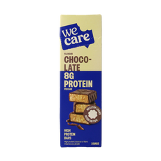 WeCare High protein bars chocolate 81 Gram
